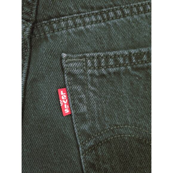 NWT Levi's  Women's Cinch Waist  Baggy Jeans Black Size 27 x 31 - Picture 9 of 10